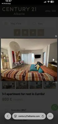 Apartament 1+1 me qera në Currila, Durrës, 80 m². Foto 5 nga 9