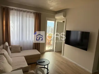 Apartament 1+1 me qera në Astir, Tiranë, 50 m². Foto 1 nga 9