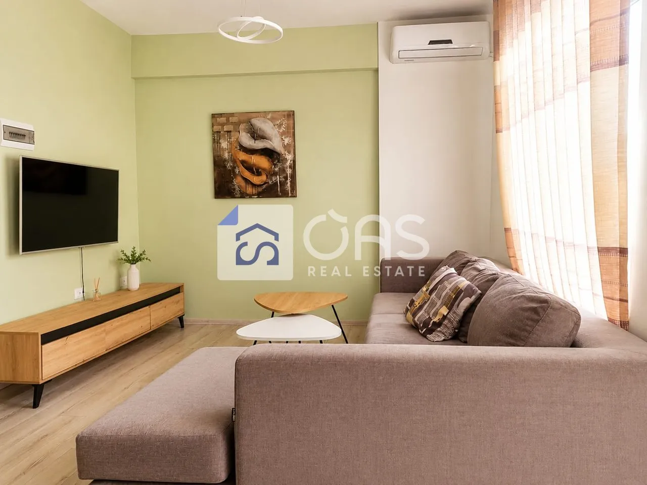 Apartament 2+1 me qera në Kopshti Zologjik, Tiranë, 100 m². Foto 1 nga 12