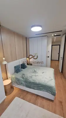 Apartament 1+1 me qera në Rezidenca Golden Tower, Tiranë, 72 m². Foto 5 nga 8