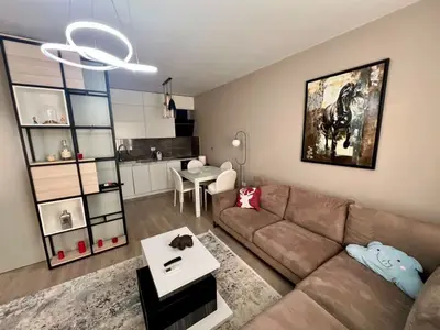 Apartment 1+1 for rent in Rruga Siri Kodra, Tirana, 65 m². Photo 1 of 3