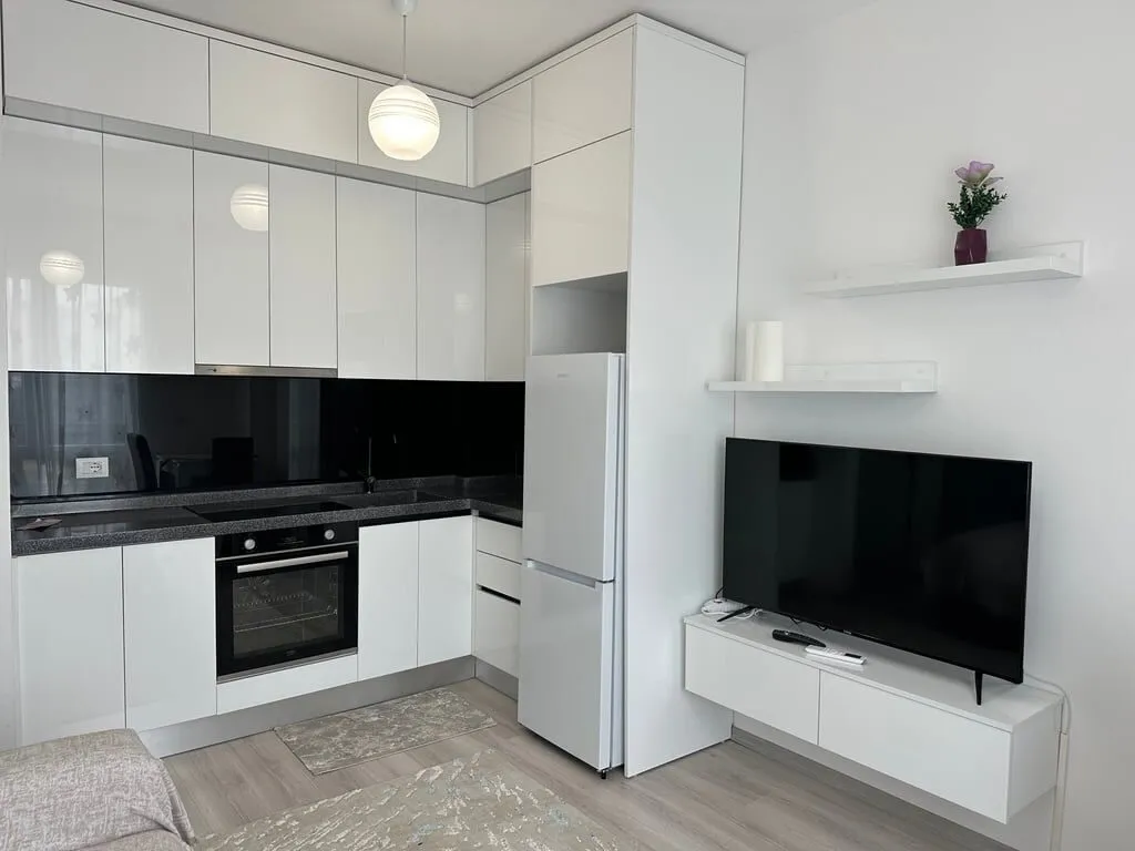 Apartament 1+1 me qera në Xhamlliku, Tiranë, 55 m². Foto 1 nga 3