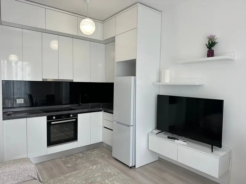 Apartament 1+1 me qera në Xhamlliku, Tiranë, 55 m²
