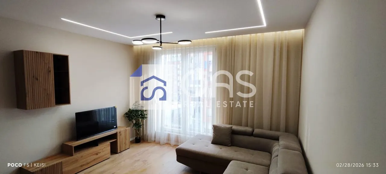 Apartment 1+1 for rent in Stacioni i Trenit, Tirana, 65 m². Photo 1 of 4
