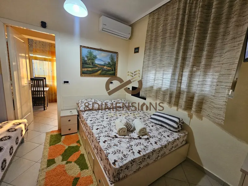 Apartament 1+1 me qera në Medreseja, Tiranë, 41 m²