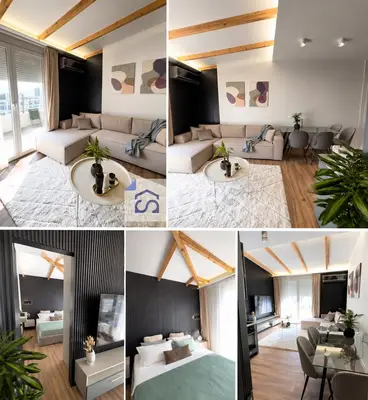 Appartamento 1+1 in affitto ad Astir, Tirana, 65 m². Foto 3 di 6
