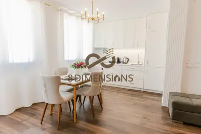 Apartament 1+1 me qera në Astir, Tiranë, 76 m². Foto 3 nga 12