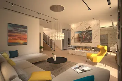 Villa in affitto a Farkë, Tirana, 440 m². Foto 3 di 5
