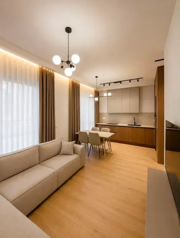 Appartamento 1+1 in affitto ad Ali Demi, Tirana, 64 m²