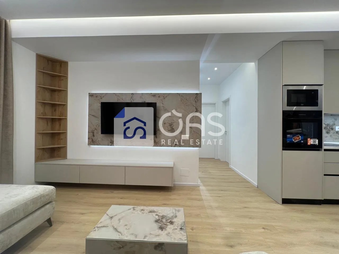 Apartment 2+1 for rent in Ali Demi, Tirana, 75 m². Photo 1 of 11