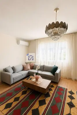 Apartament 2+1 me qera në Kodra e Priftit, Tiranë, 80 m². Foto 1 nga 8