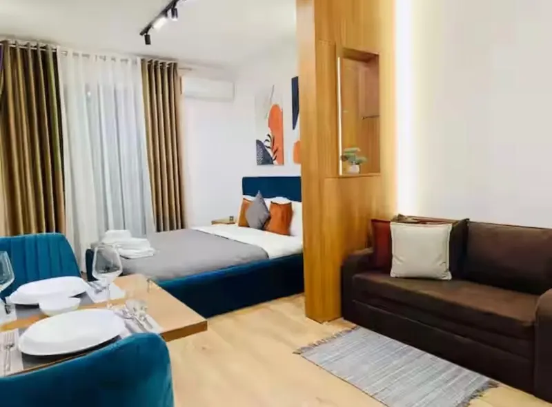 Garsoniere me qera në Xhamia e Tabakeve, Tiranë, 40 m²
