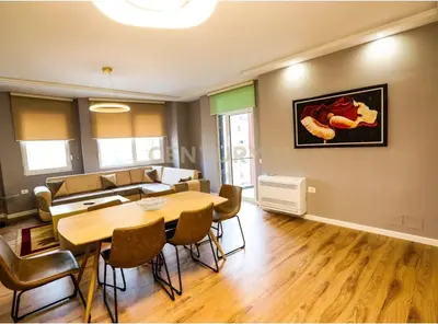 Apartament 2+1 me qera në Toptani, Tiranë, 117 m². Foto 1 nga 9