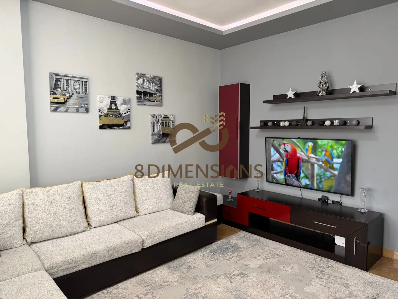 Apartment 2+1 for rent in Astir, Tirana, 115 m². Photo 1 of 9