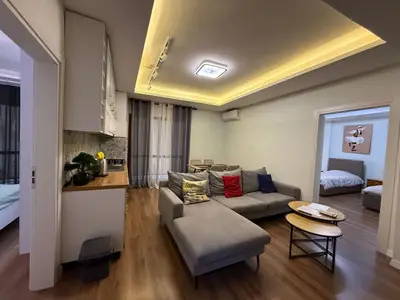 Apartament 2+1 me qera në Rruga Gjon Buzuku, Tiranë, 110 m². Foto 5 nga 12