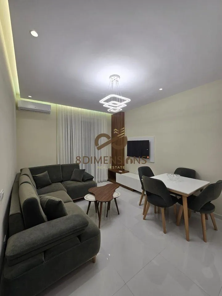 Apartament 1+1 me qera në Univers City, Tiranë, 60 m². Foto 1 nga 6