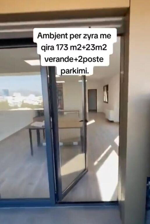 Zyrë me qera në Stadiumi Dinamo, Tiranë, 196 m²
