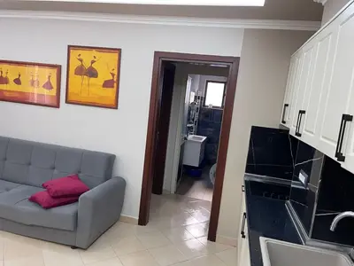 Apartament 1+1 me qera në Kompleksi Alb Adriatik, Golem, 65 m². Foto 2 nga 7