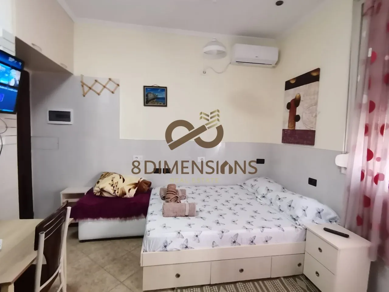 Studio for rent in Medreseja, Tirana, 36 m². Photo 1 of 3