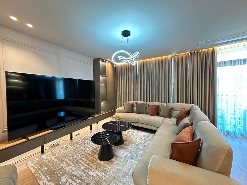 Apartament 2+1 me qera në Liqeni i Tiranës, Tiranë, 110 m². Foto 2 nga 3