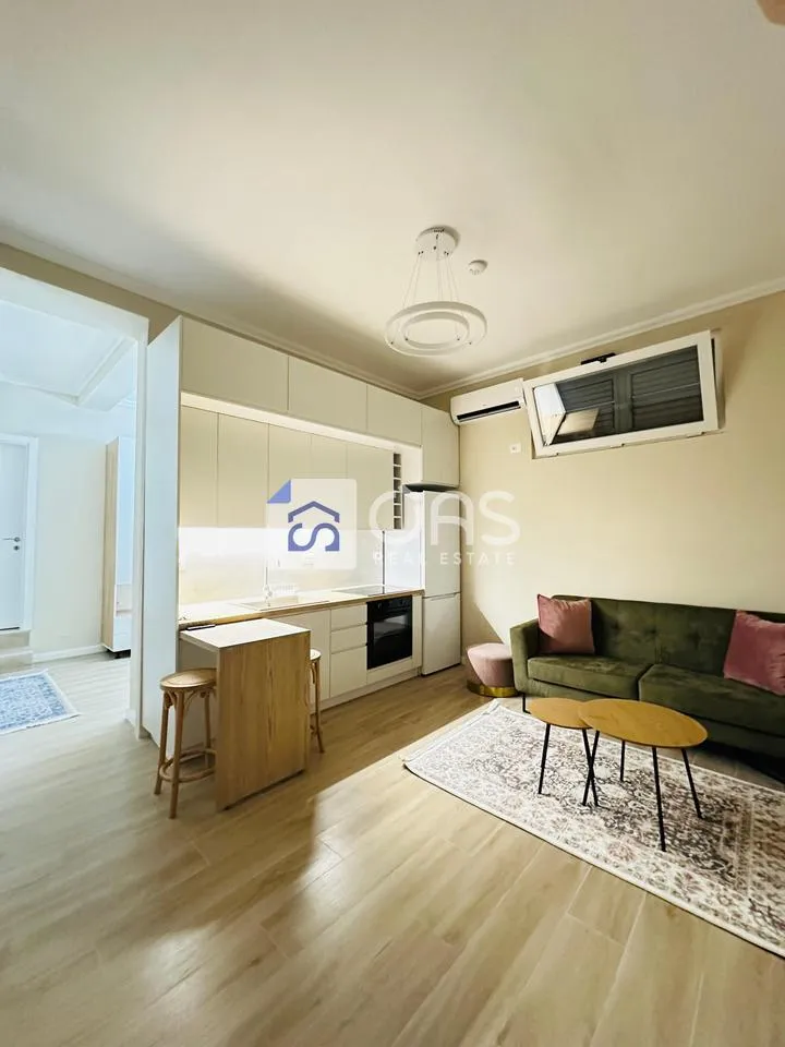 Apartament 1+1 me qera në Porcelan, Tiranë, 60 m². Foto 1 nga 4