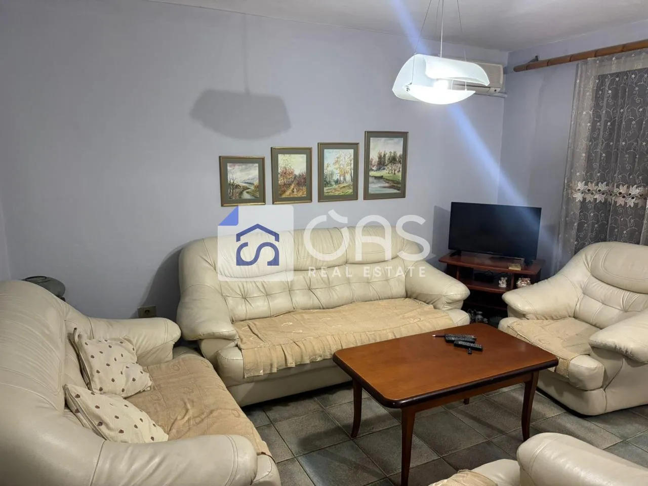 Apartament 2+1 me qera në Brryli, Tiranë, 80 m². Foto 1 nga 4