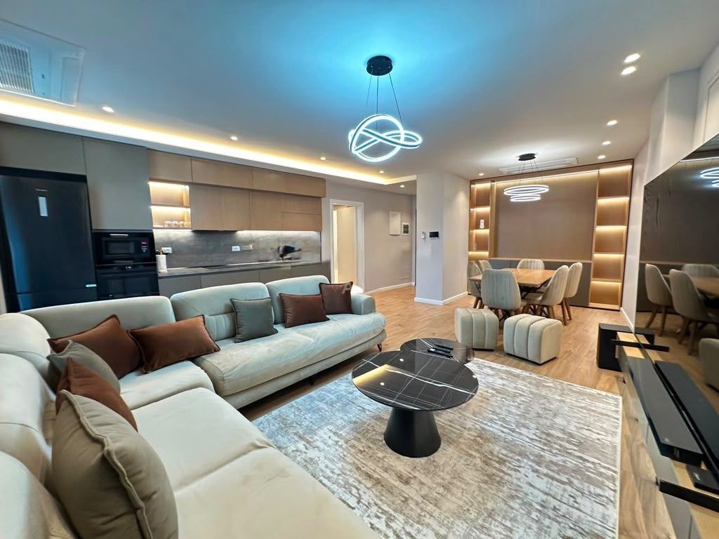 Apartament 2+1 me qera në Liqeni i Tiranës, Tiranë, 110 m²