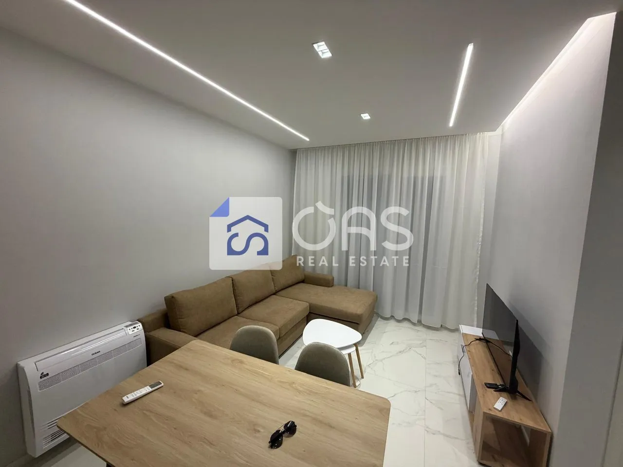 Apartment 2+1 for rent in Paskuqan, Kamëz, 80 m². Photo 1 of 4