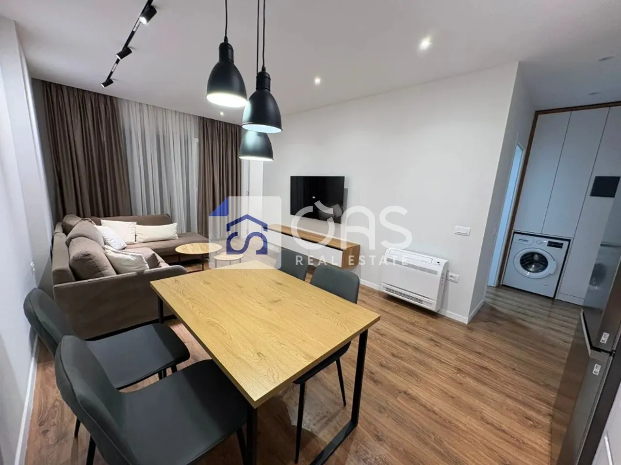 Apartament 1+1 me qera në Laprakë, Tiranë, 62 m². Foto 1 nga 4