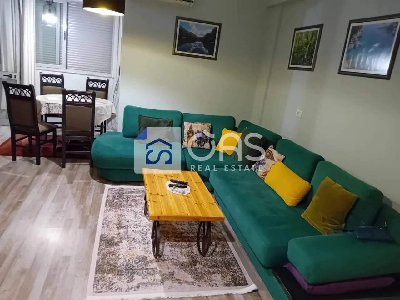 Apartment 1+1 for rent in Selvia, Tirana, 57 m². Photo 1 of 5