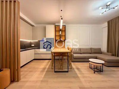 Apartament 1+1 me qera në Komuna e Parisit, Tiranë, 62 m². Foto 1 nga 9