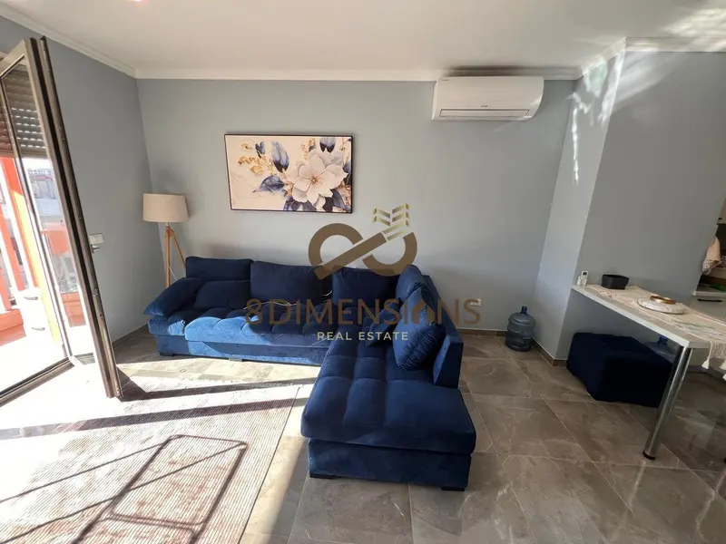 Apartament 1+1 me qera në Rruga Muhamet Gjollesha, Tiranë, 65 m²