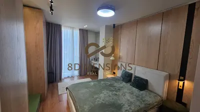 Apartament 1+1 me qera në Rezidenca Golden Tower, Tiranë, 72 m². Foto 6 nga 8