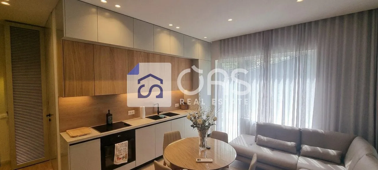 Apartment 1+1 for rent in Kodra e Diellit, Tirana, 60 m². Photo 1 of 9