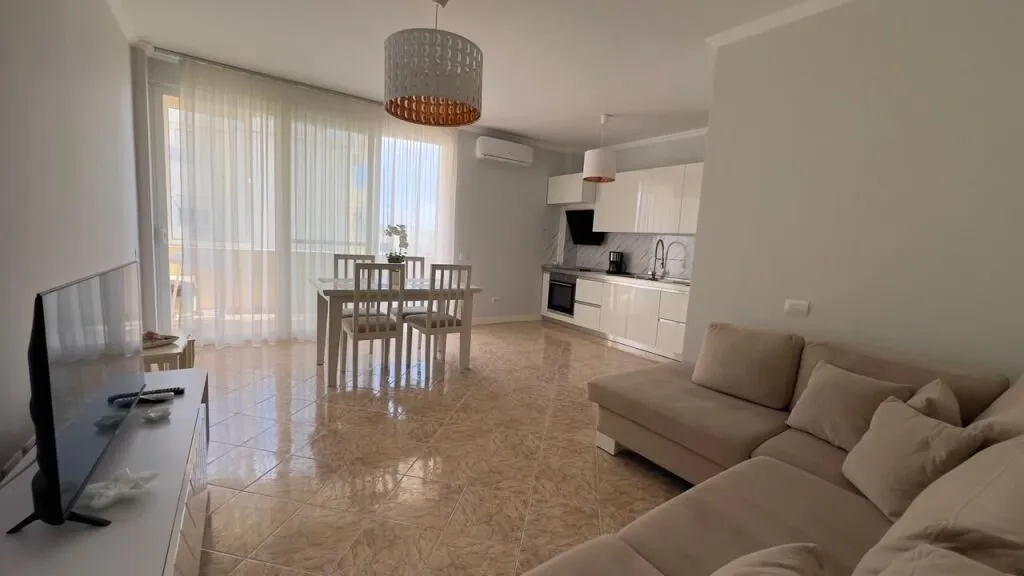 Apartament 1+1 me qera në Vala Park, Durrës, 85 m². Foto 1 nga 5