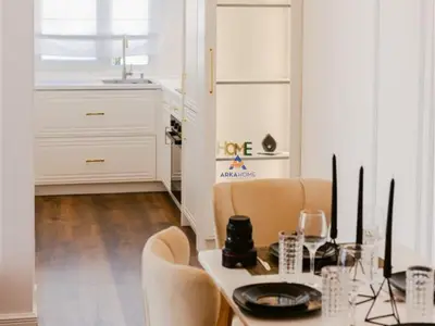 Apartament 1+1 me qera në Astir, Tiranë, 75 m². Foto 2 nga 5