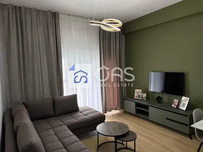 Apartament 1+1 me qera në Ali Dem, Tiranë, 60 m². Foto 1 nga 7