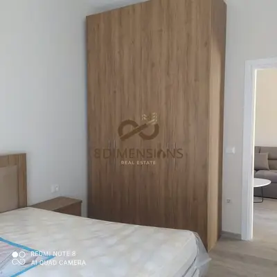 Apartament 1+1 me qera në Shkozë, Tiranë, 70 m². Foto 4 nga 5