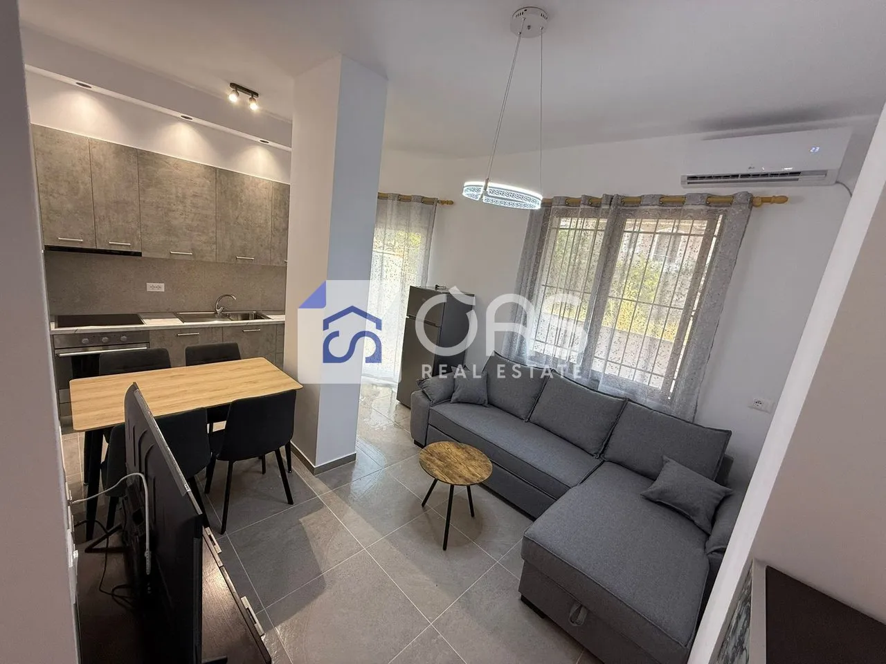 Apartament 1+1 me qera në Selitë, Tiranë, 80 m². Foto 1 nga 6