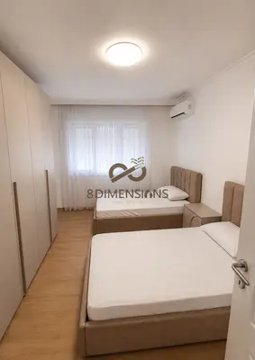 Apartament 2+1 me qera në Pazari i Ri, Tiranë, 88 m². Foto 4 nga 9