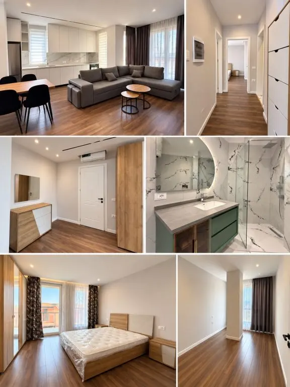 Appartamento 2+1 in affitto a Sauk, Tirana, 100 m²