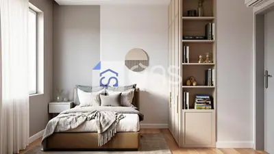 Apartament 1+1 me qera në Ali Dem, Tiranë, 58 m². Foto 4 nga 8