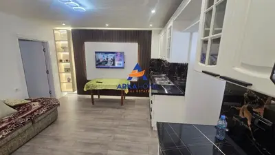 Apartament 1+1 me qera në Selitë, Tiranë, 60 m². Foto 2 nga 5