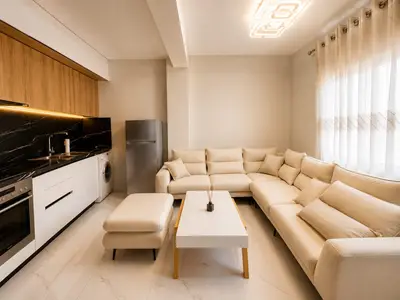 Apartament 1+1 me qera në Prokuroria e Tiranës, Tiranë, 70 m². Foto 2 nga 4