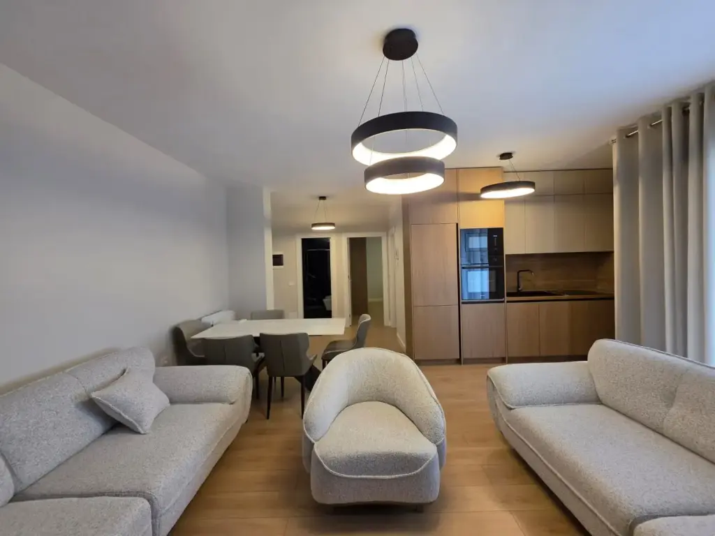 Apartament 2+1 me qera në Bulevardi i Ri, Tiranë, 89 m². Foto 2 nga 3