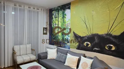 Apartament 1+1 me qera në Toptani, Tiranë, 77 m². Foto 9 nga 9