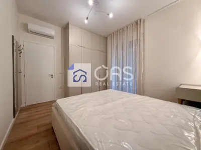 Apartament 1+1 me qera në Komuna e Parisit, Tiranë, 62 m². Foto 7 nga 9