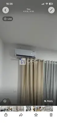 Apartament 1+1 me qera në Vilat Gjermane, Tiranë, 65 m². Foto 4 nga 9