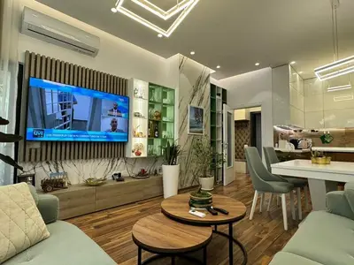 Apartment 1+1 for rent in Square 21, Tirana, 77 m². Photo 1 of 12