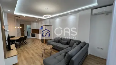 Apartament 1+1 me qera në Shkolla Barletit, Tiranë, 75 m². Foto 1 nga 5